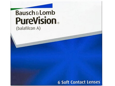 PureVision lenzen vergelijken