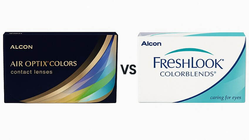 verschil Air Optix Colors en FreshLook ColorBlends
